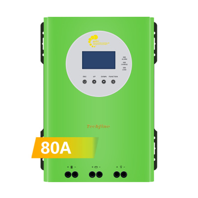 The Taiqifeng MPPT solar controller automatically recognizes and charges lithium batteries at 12V/24V/36V/48V 80A voltage