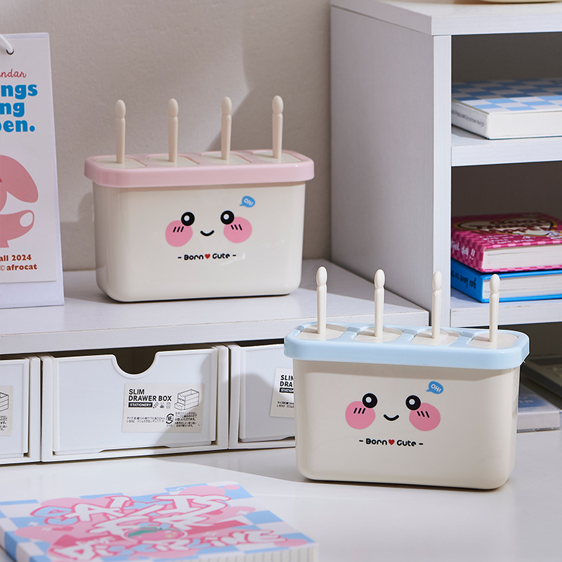 儿童卡通冰格家用冰棍DIY雪糕模具迷你冰模自制冰激凌冰棒模