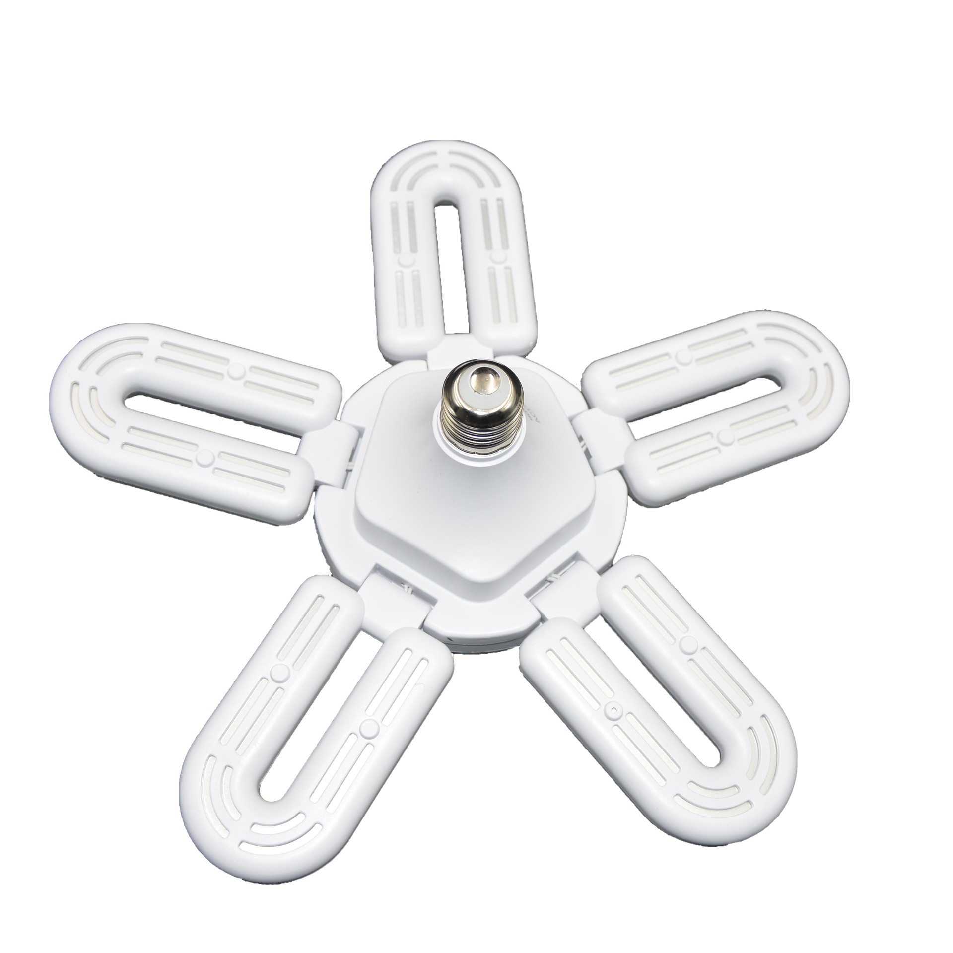 LED deformation folding lamp, five-leaf lamp, home bedroom, balcony, corridor folding lighting, leaf lamp details Picture