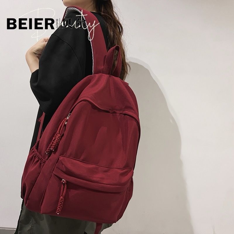 儿童休闲双肩包实物图