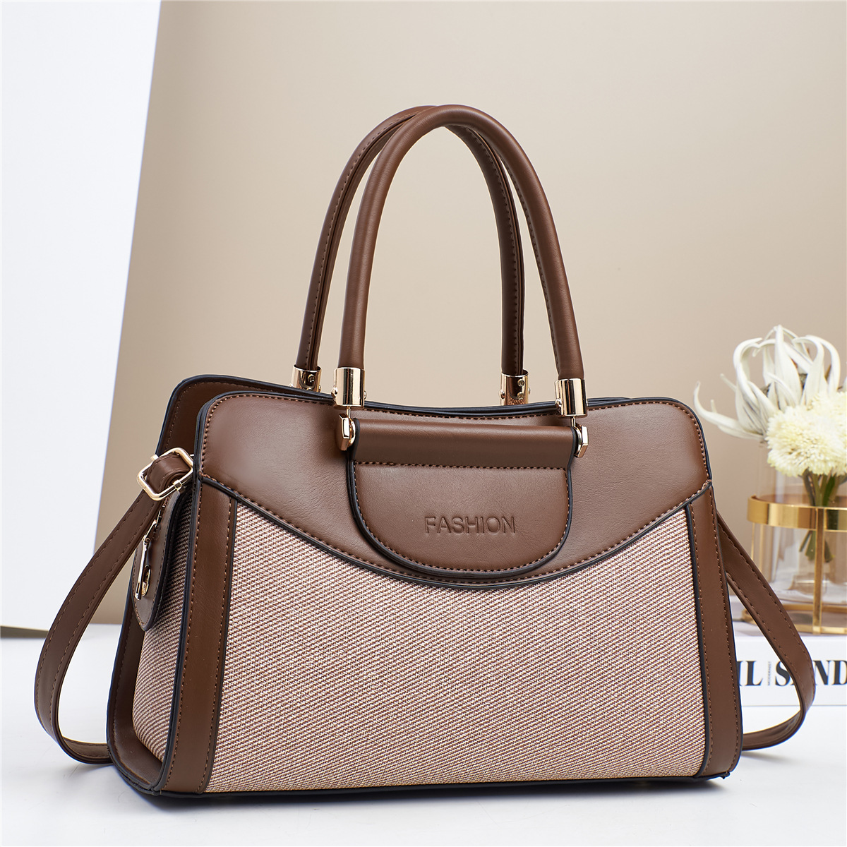 Simple Mini New Foreign Trade 2024 New One-Shoulder Ladies Atmospheric Ladies Handbag Summer Specification drawing