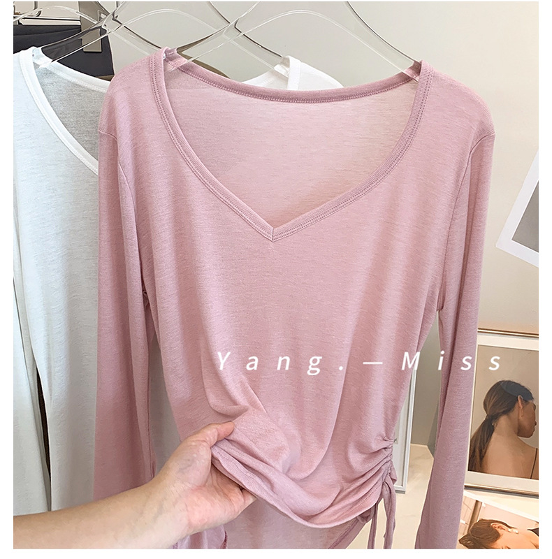 举重妖精夏季防晒罩衫女慵懒风薄款运动瑜伽服宽松遮屁股服装展示道具详情21