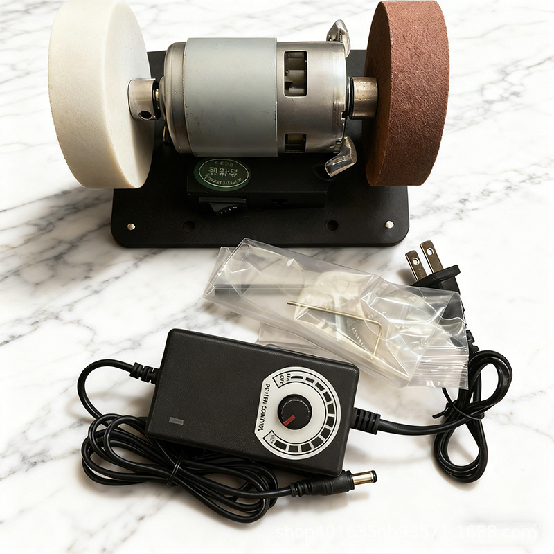 Grinding machine, polishing machine, drill bit grinding machine, small grinding wheel machine, industrial multi-functional, household small desktop electric grinding machine details Picture