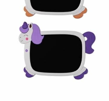 10.5寸液晶手写画板独角兽LCD电子画板儿童学习早教涂鸦绘画擦写详情4