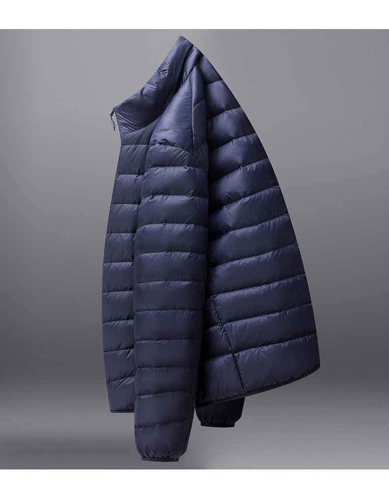 The 2025 winter new lightweight down jacket for men with a stand-up collar and 90% duck down is a sporty, lightweight and warm coat for couples pic 10