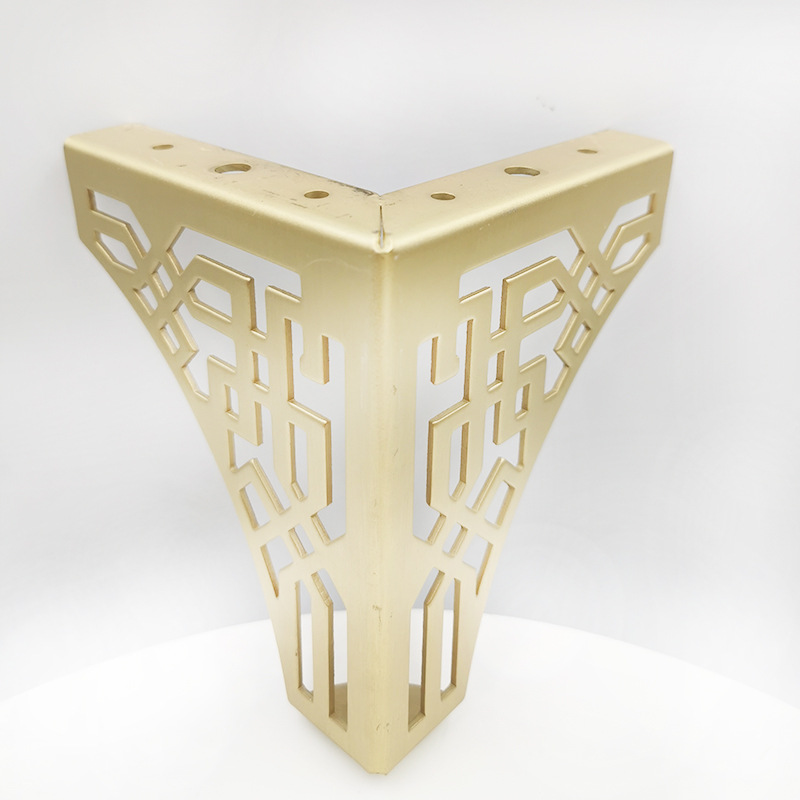 13CM copper flower sofa foot metal hollow furniture foot hardware accessories iron gold bed foot Application Scenario