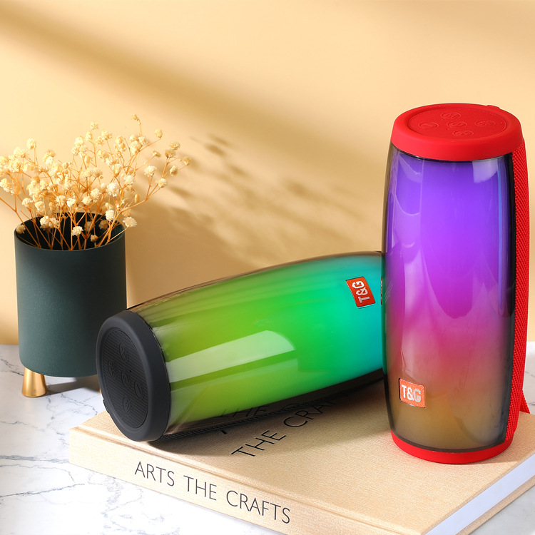 Cross-border e-commerce TG317 Bluetooth speaker, LED Melody Color light, Creative gift, small speaker, outdoor waterproof subwoofer Specification image