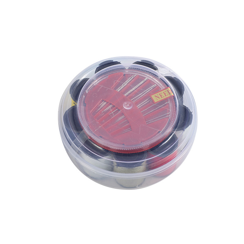 The manufacturer supplies 9-piece round sewing boxes and 12-piece sewing box sets for wholesale at a two-yuan store Item Picture