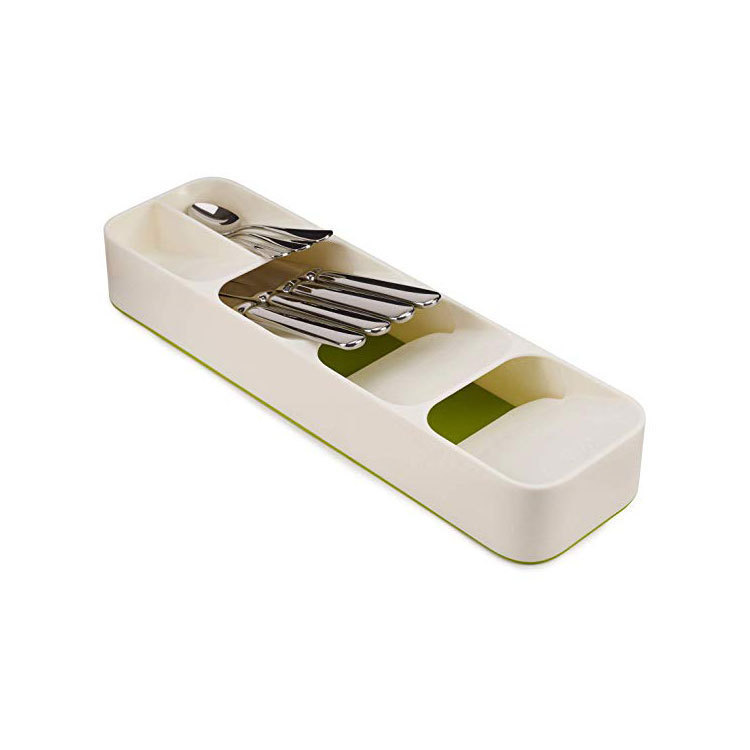 Kitchen drawer compartmentalized tableware storage and organization device details Picture