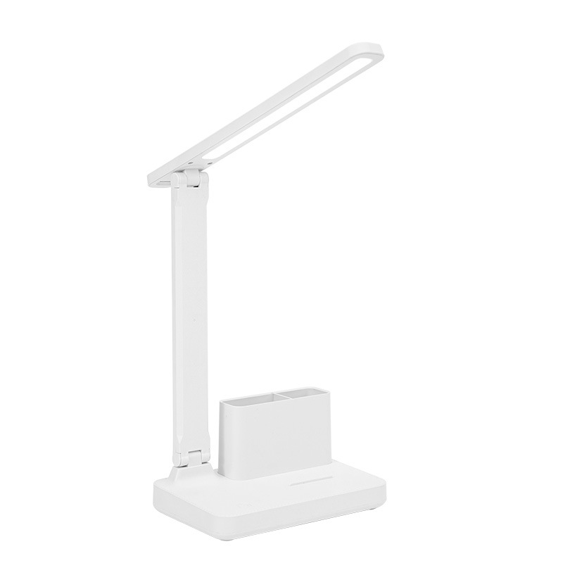 Folding desk lamp, led touch charging dual-purpose desk lamp, eye-protecting, learning, children, college student dormitory night reading bedside lamp Item Picture
