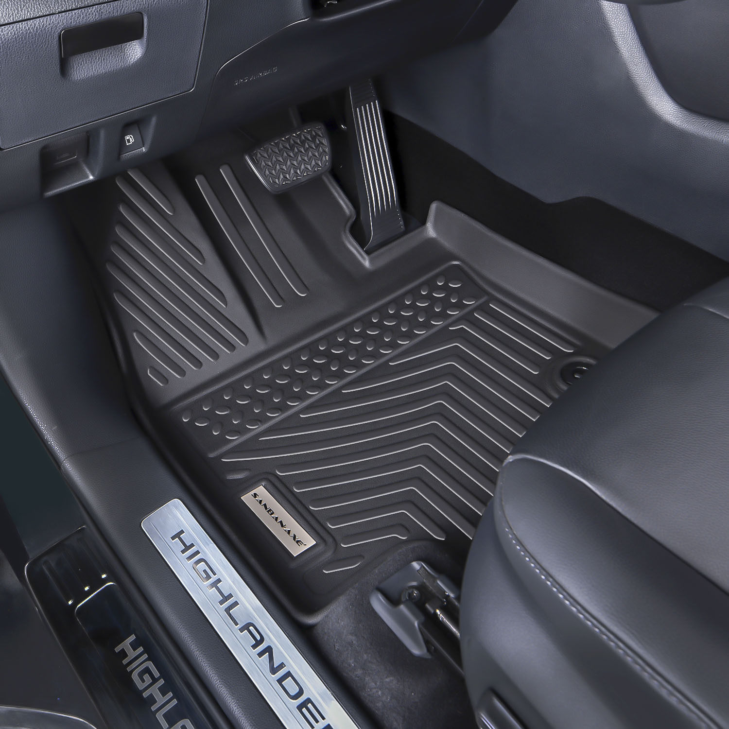 适用于2023款起亚狮跑脚垫KIA sportage car floor mat and trunk