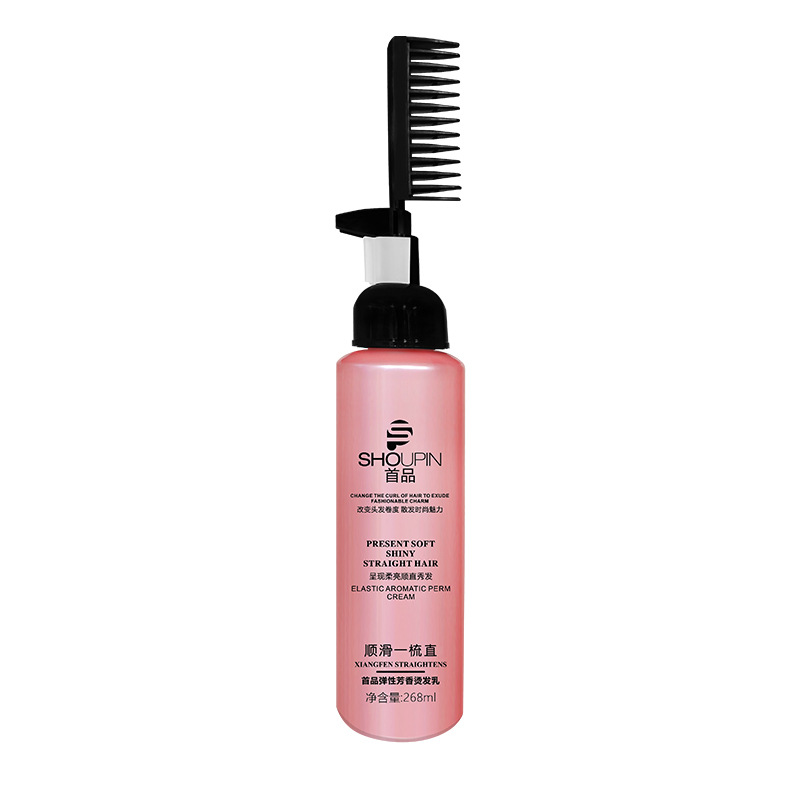 One straight wash straightening cream Long Lasting Styling Softener Hair Softener Free household pull Perm Agent Water Smooth woman Item Picture