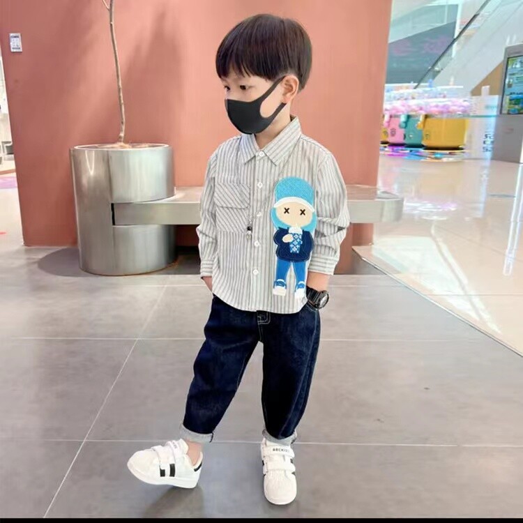 男童衬衫春秋产品图