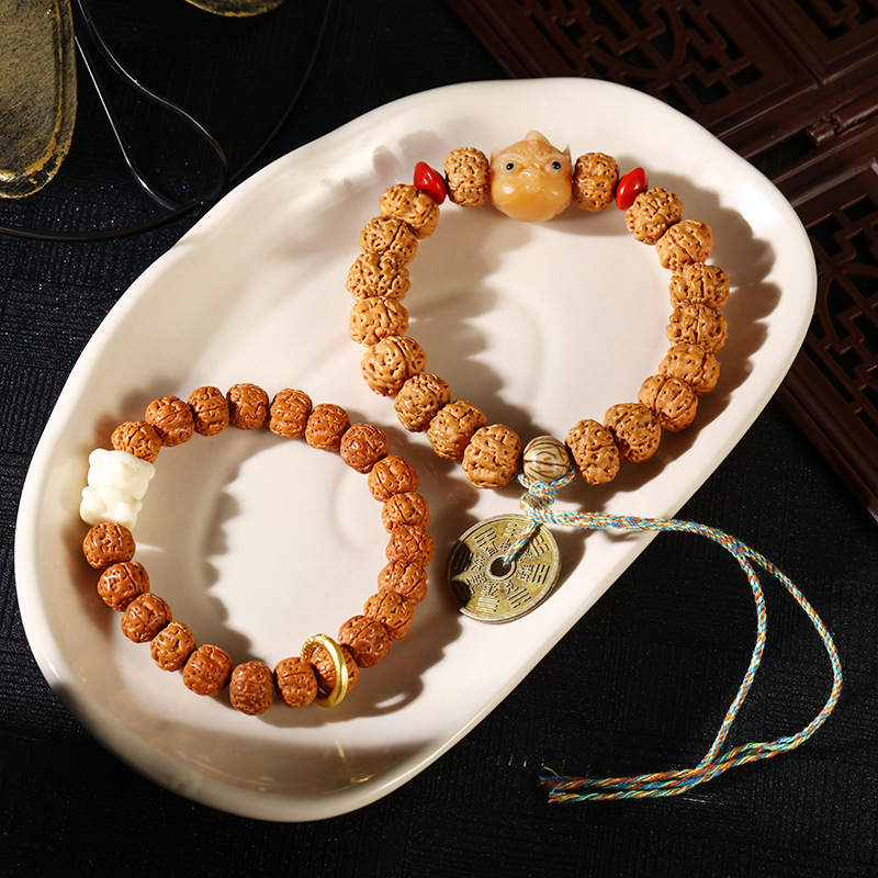Maharashtra Beads Bracelet Single Circle Men And Women Holding Rosary Tray Play Bracelet Tibetan Buddhist Beads Play Hand Jewelry Application Scenario