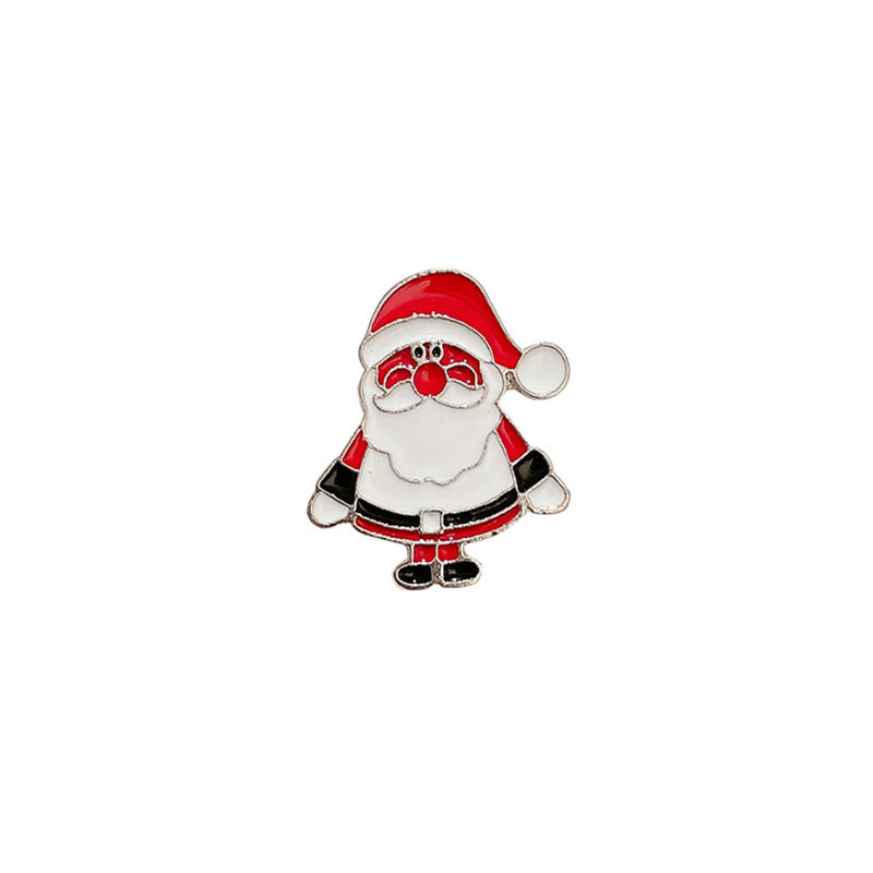 2023 New Christmas Brooch Lady Decorative Badge Santa Pin Day Cute Instagram Fashion Personality Accessory Item Picture