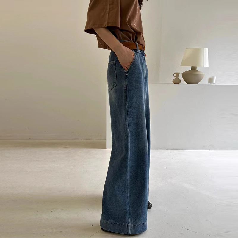 女式牛仔裤实物图