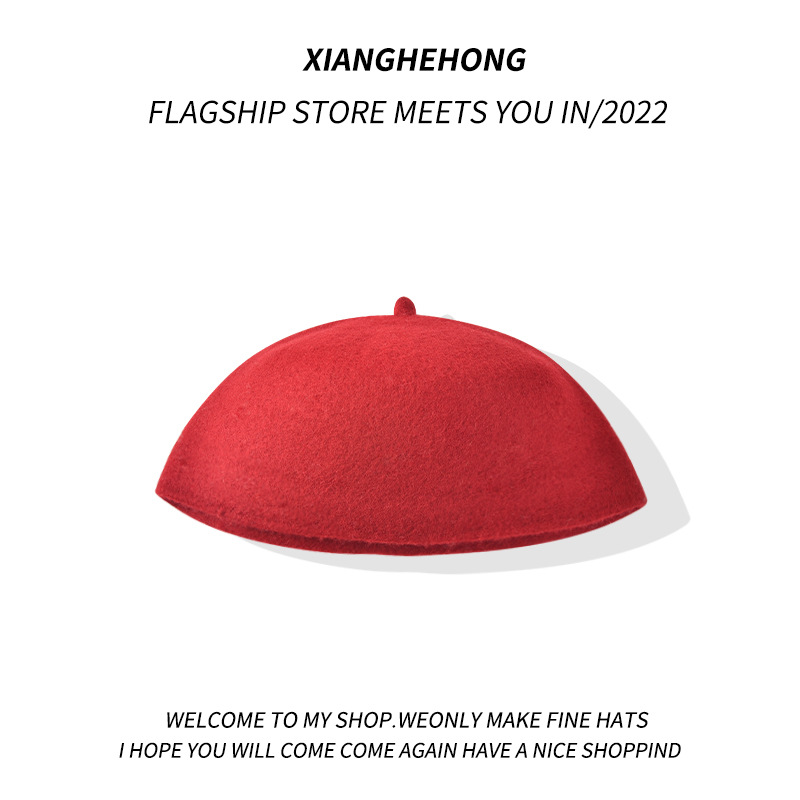 Autumn And Winter Wool Landlord Hat Professional Foreign Trade Single Export Wool Felt Hat Landlord Hat Application Scenario