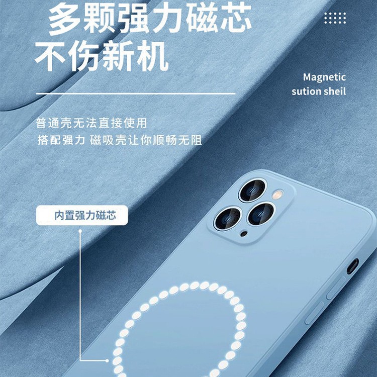 AiPone16 Apple 15ProMA، وهي قذيفة يدوية تمتص السائل من السيليكون السائل Specification image