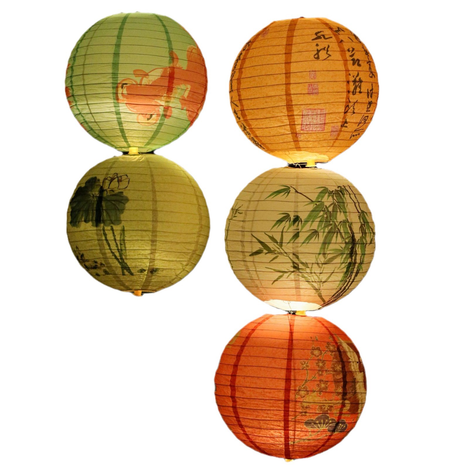 红灯笼/灯笼/工艺品灯笼/古风小灯笼/纸灯笼白底实物图