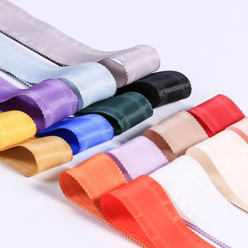 Twill skirt hem, ribbon hair accessory, diy bow dress materials, top hat, gift box packaging, jump-cord, crocheted ribbon Specification image