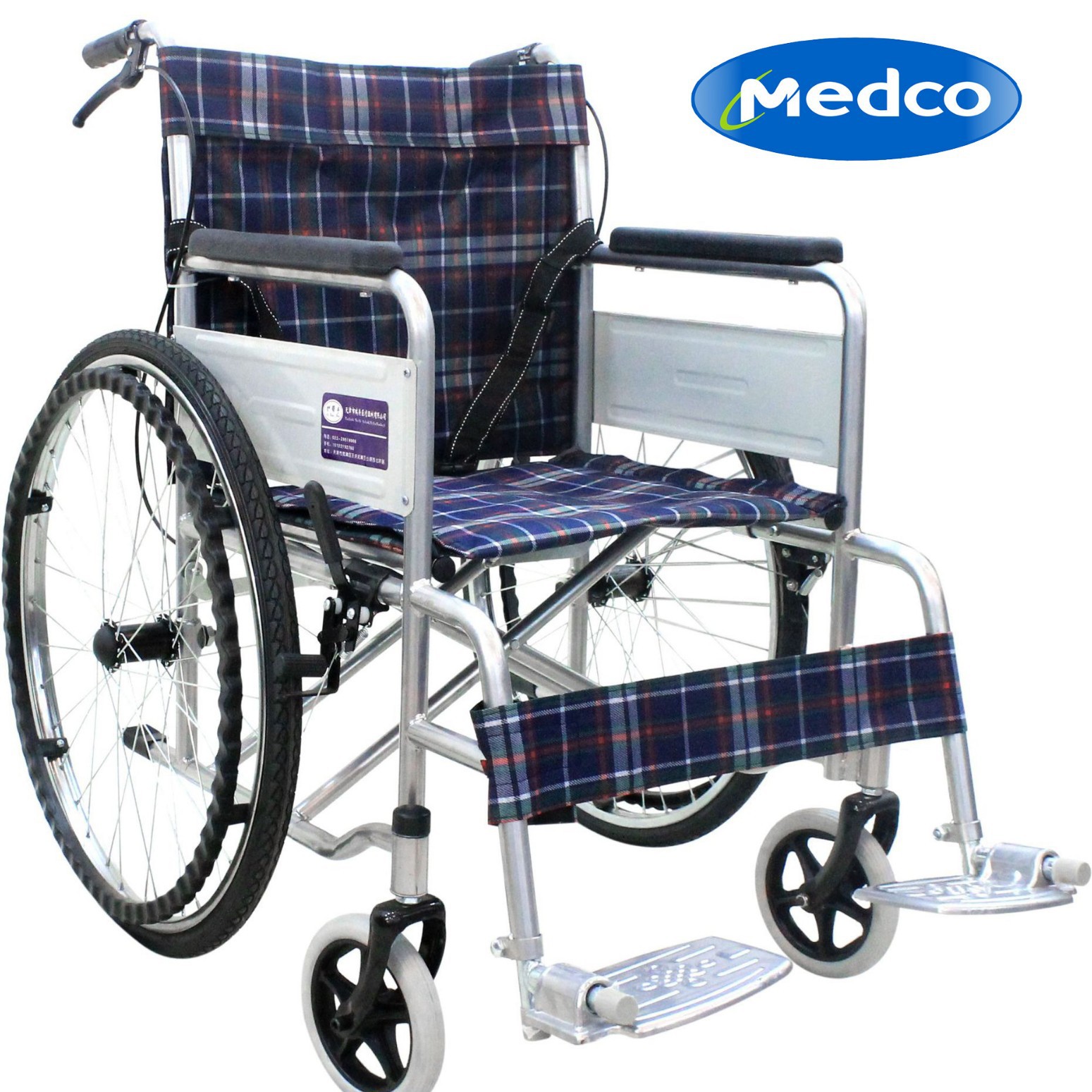 Cross-border dedicated manual wheelchairs, lightweight, foldable, portable home transportation tools for the elderly and the disabled, trolleys