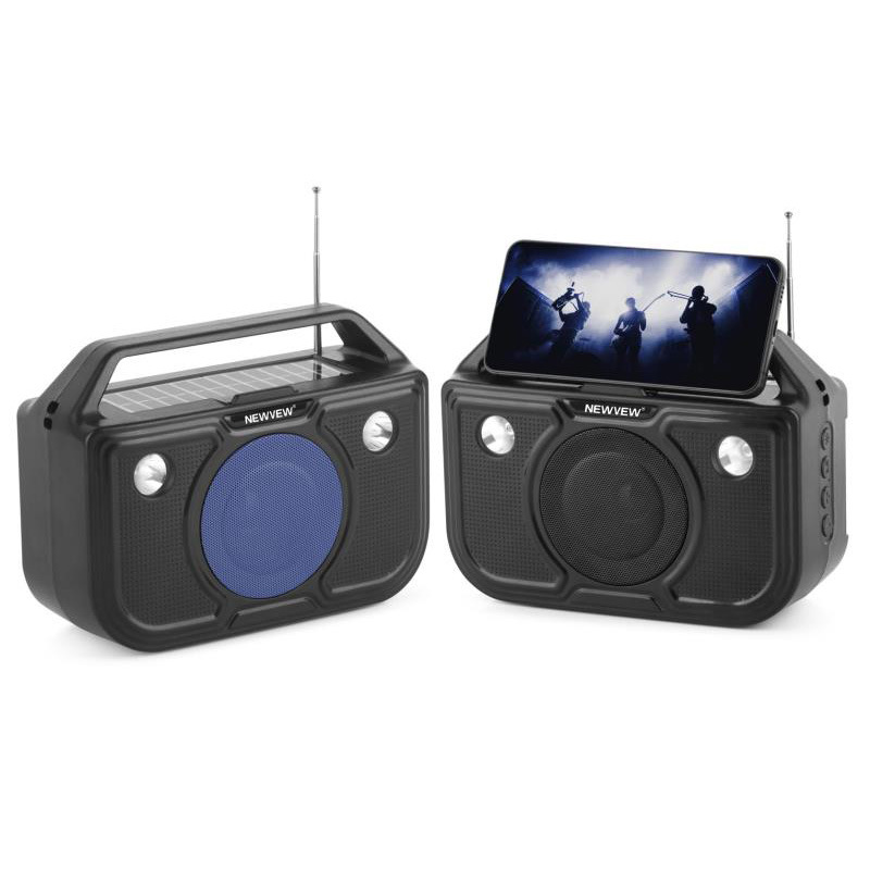 Led Light Speaker Speaker New High-Volume Wireless Bluetooth Speaker Mobile Phone Stand Abs Speaker Nv-R16 details Picture