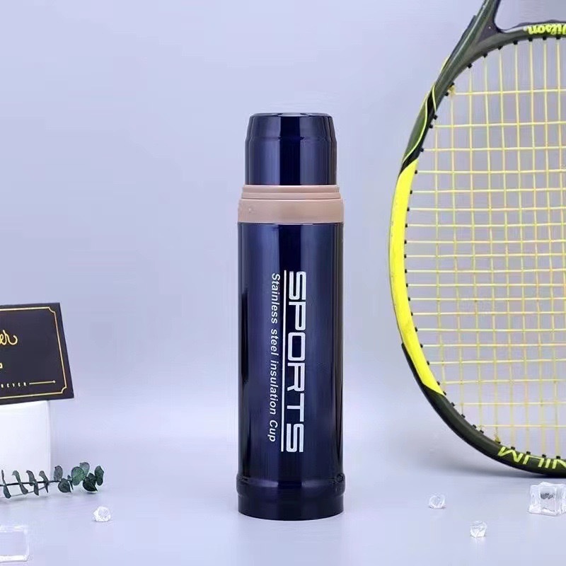 High appearance level large capacity thermos cup Outdoor portable Gift cup 750 Armor bullet thermos cup Application Scenario