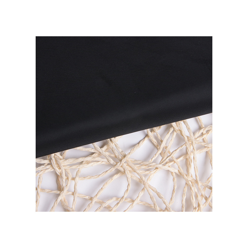 Memory Composite Fabric Black Stock Supply Oxford Cloth Waterproof Cloth Plain Cloth Men's Backpack Fabric Application Scenario
