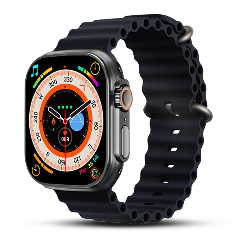 C800Ultra smartwatch, T800Ultra wireless charging, Bluetooth call, heart rate and blood pressure measurement sports watch Item Picture