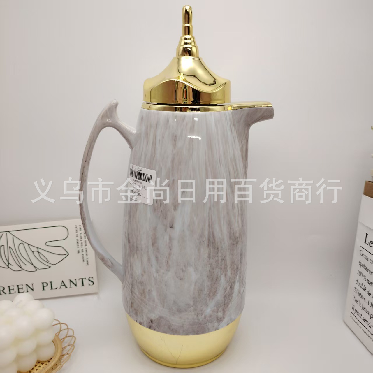 Dormitory thermos, insulated water bottle, large-capacity portable thermos, glass inner liner, insulated cup Vacuum Flask Specification image