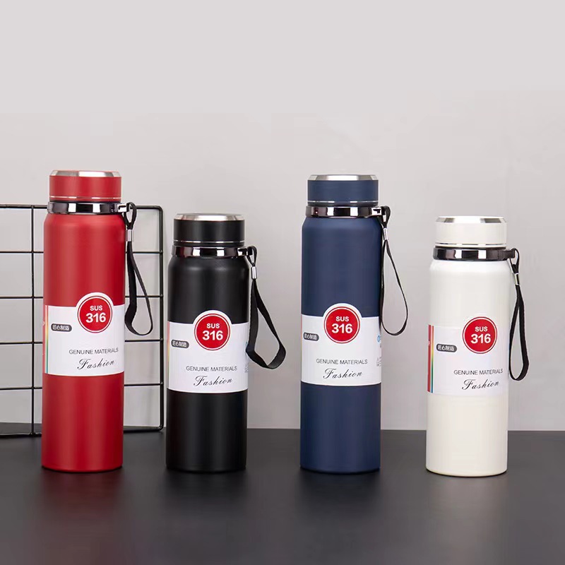 Factory Direct 316 Stainless Steel Double-Layer Vacuum Insulated Cup Large Capacity Sports Kettle Portable Portable Water Cup details Picture