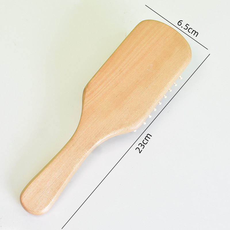 Factory Direct Lotus Air Cushion Comb Health Comb Hairdressing Massage Comb Air Bag Comb Wood Comb Massage Scalp Application Scenario
