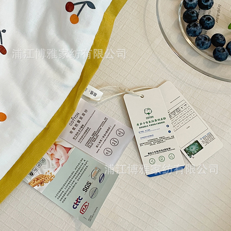 Wholesale of new Class A all-cotton summer baby and mother grade soft and skin-friendly double-layer yarn summer cooling quilts, children's air conditioning quilts and thin quilts Application Scenario