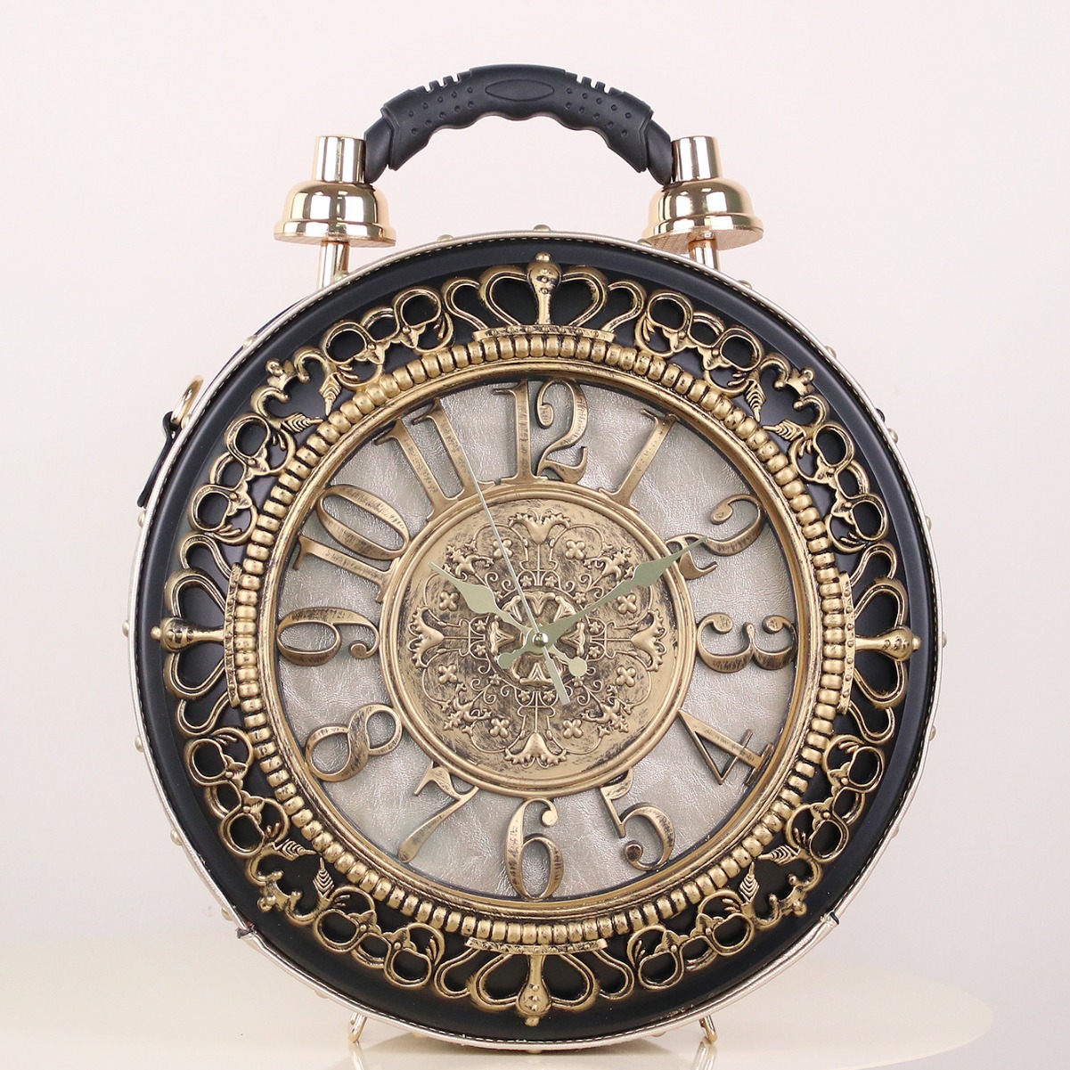 New retro and stylish handbag, creative and individual watch bag, funny lady's single-shoulder crossbody bag, can hold batteries details Picture