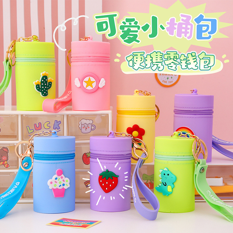 Mini Bucket Bag Portable bucket coin purse