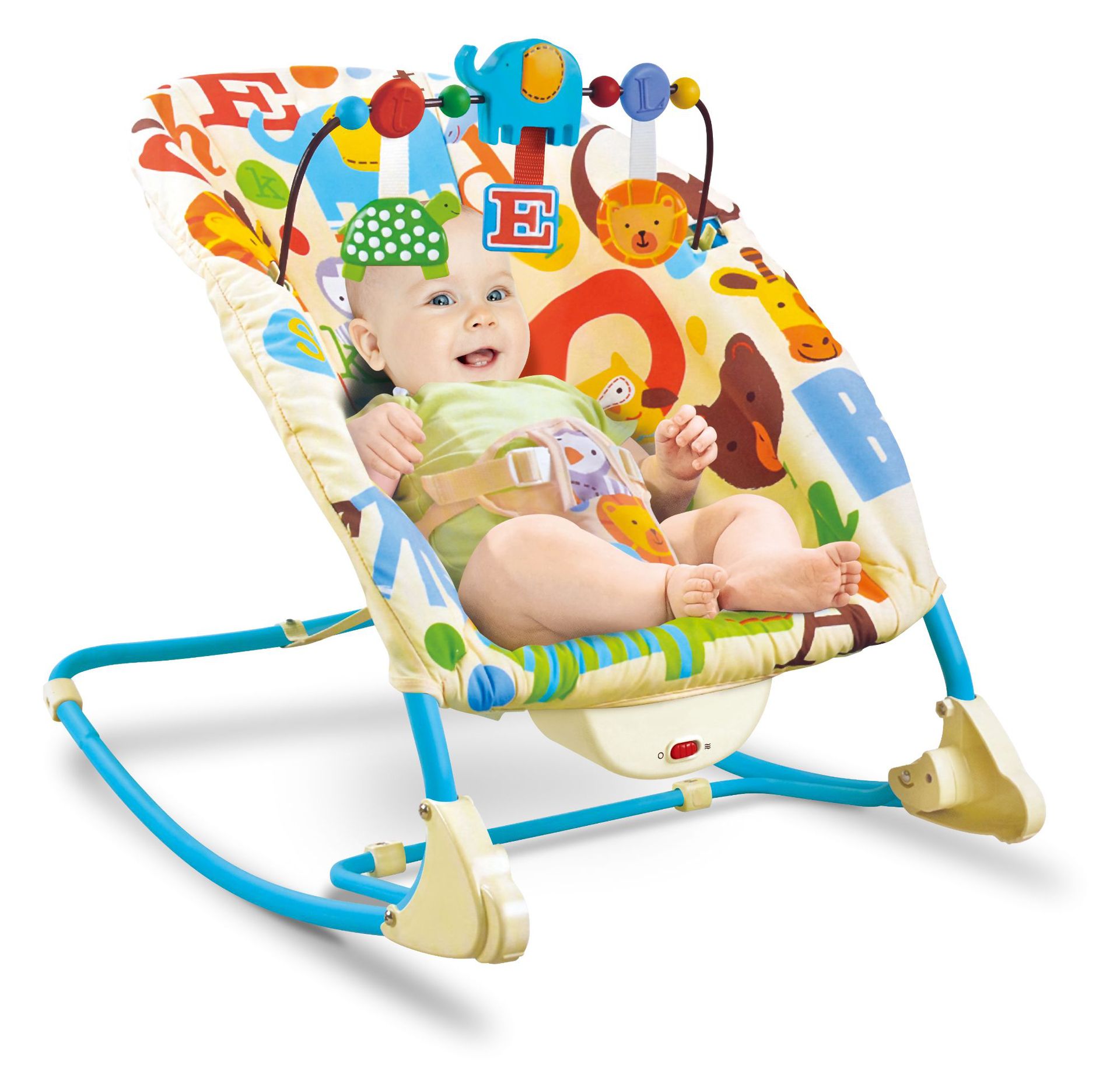 Cross-Border Sales Of Baby Rocking Chair Toys Newborn Sleep Device Multi-Functional Baby Recliner Rocking Chair Toys Item Picture