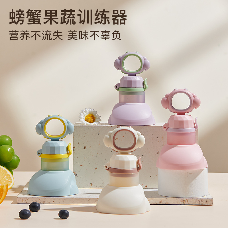Baby food bite bag fruit and vegetable music silicone squeeze teether stick teether baby eat fruit food utensils home 01177-829 Application Scenario