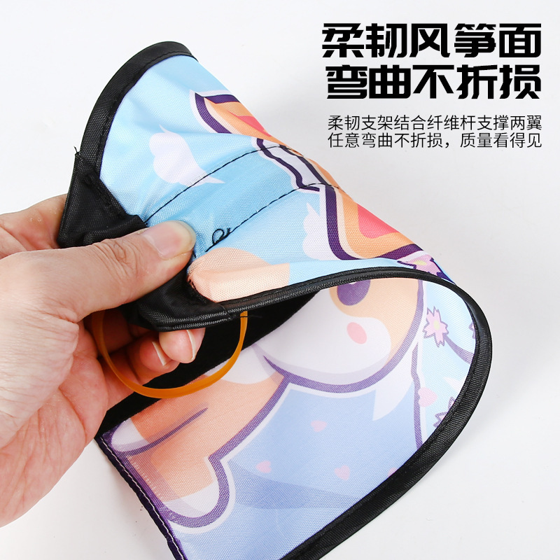 跨境风筝枪/儿童户外运动/空中滑翔风筝/弹力风筝飞机/枪玩具地摊/批发风筝枪细节图