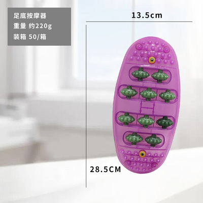Shenyue Manufacturers Direct For Home Small Portable Foot Massager Foot Four-Row Roller Massage Wheel details Picture
