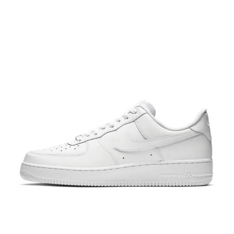 Putian Shoes Af1 High Version Of The First Layer Leather Air Force One Small White Shoes Casual Shoes For Men And Women Shoes Factory Direct Sales Item Picture