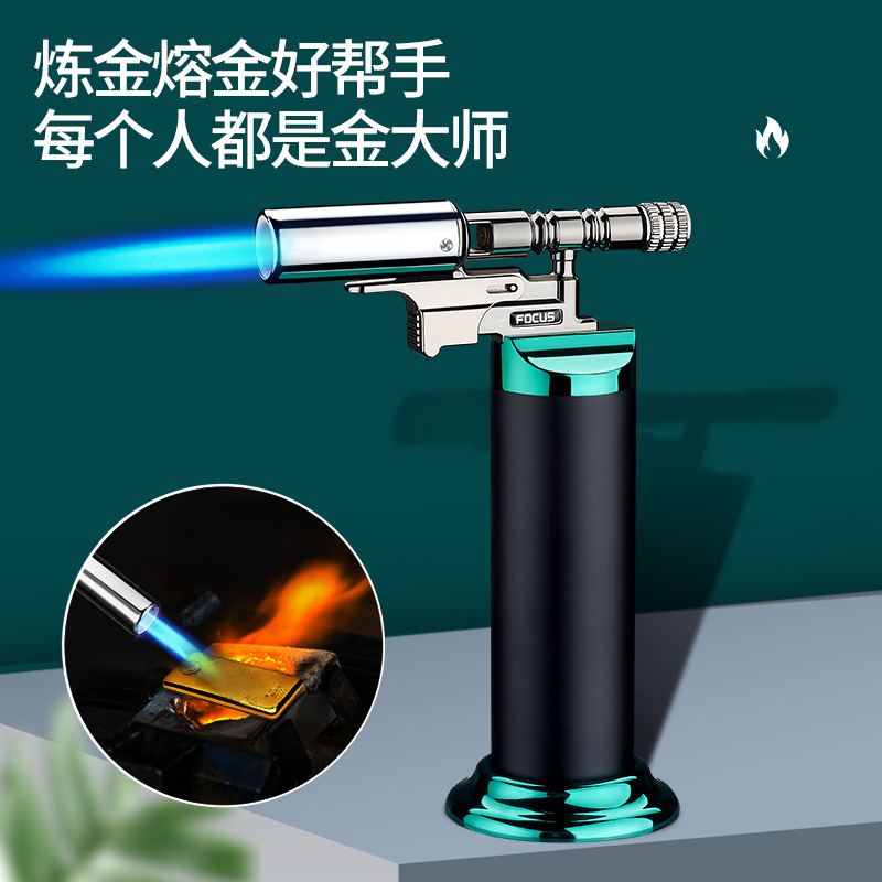 新款焦点SG009喷枪焊枪充气打火机防风创意个性户外多功能点火器