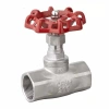 J41W industrial manual straight-through stop valve J41H-16C flanged steam stainless steel 304 stop valve DN150 Specification image