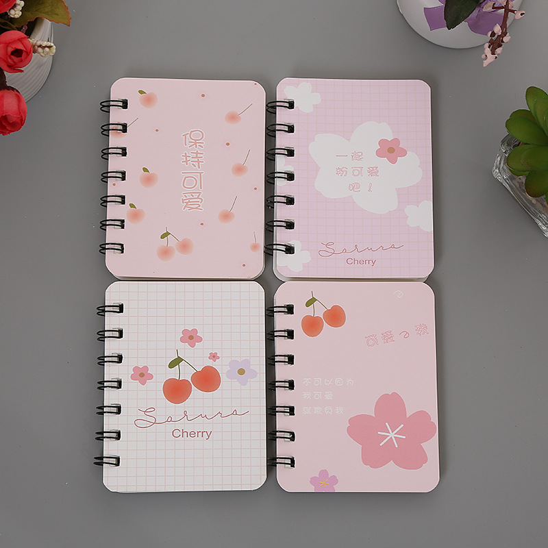 A7 Rollover Coil This Student Small Book Pocket Mini Notebook Diary Portable Office Notepad Wholesale details Picture