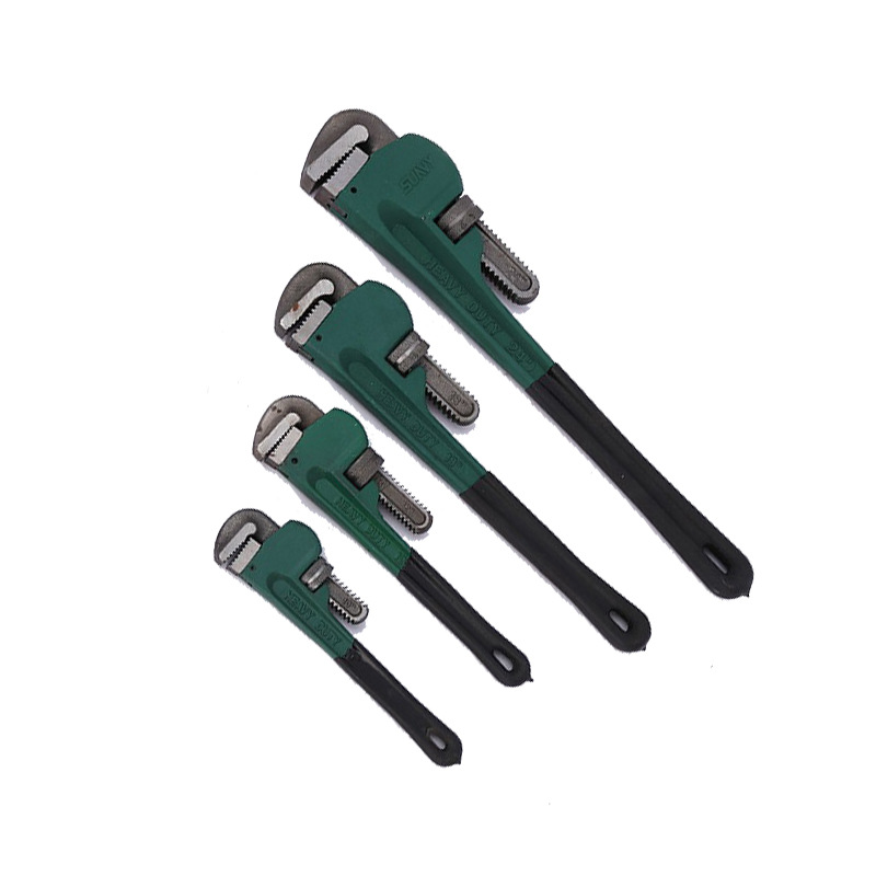 Pipe Wrench 24 Inch Water Pipe Wrench 12 Inch Heavy Duty Open Pipe Wrench With Plastic Handle Fast Strengthening Multi-Functional Wrench Manufacturer's Batch Item Picture