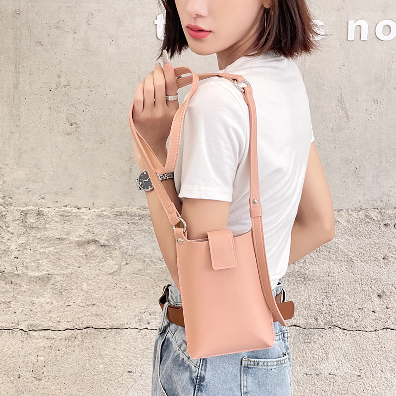 Bag New 2022 Female Korean Version Autumn Summer Texture Crossbody Bag Niche Mini Everything Mobile Phone Bag A Hair Specification drawing