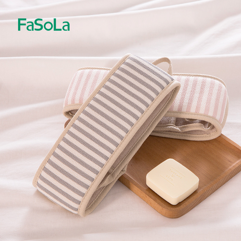 Fasola Bath Towel Powerful Mud To Decontaminate Adult Double-Sided Back Rub Gloves No Rub Household Bath Towel details Picture