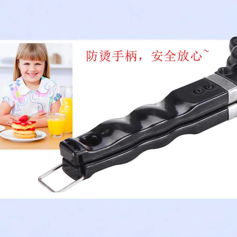 Creative baking double-headed Waffle mold, waffle Pan, waffle baking tray, Double Waffle Pan Specification image