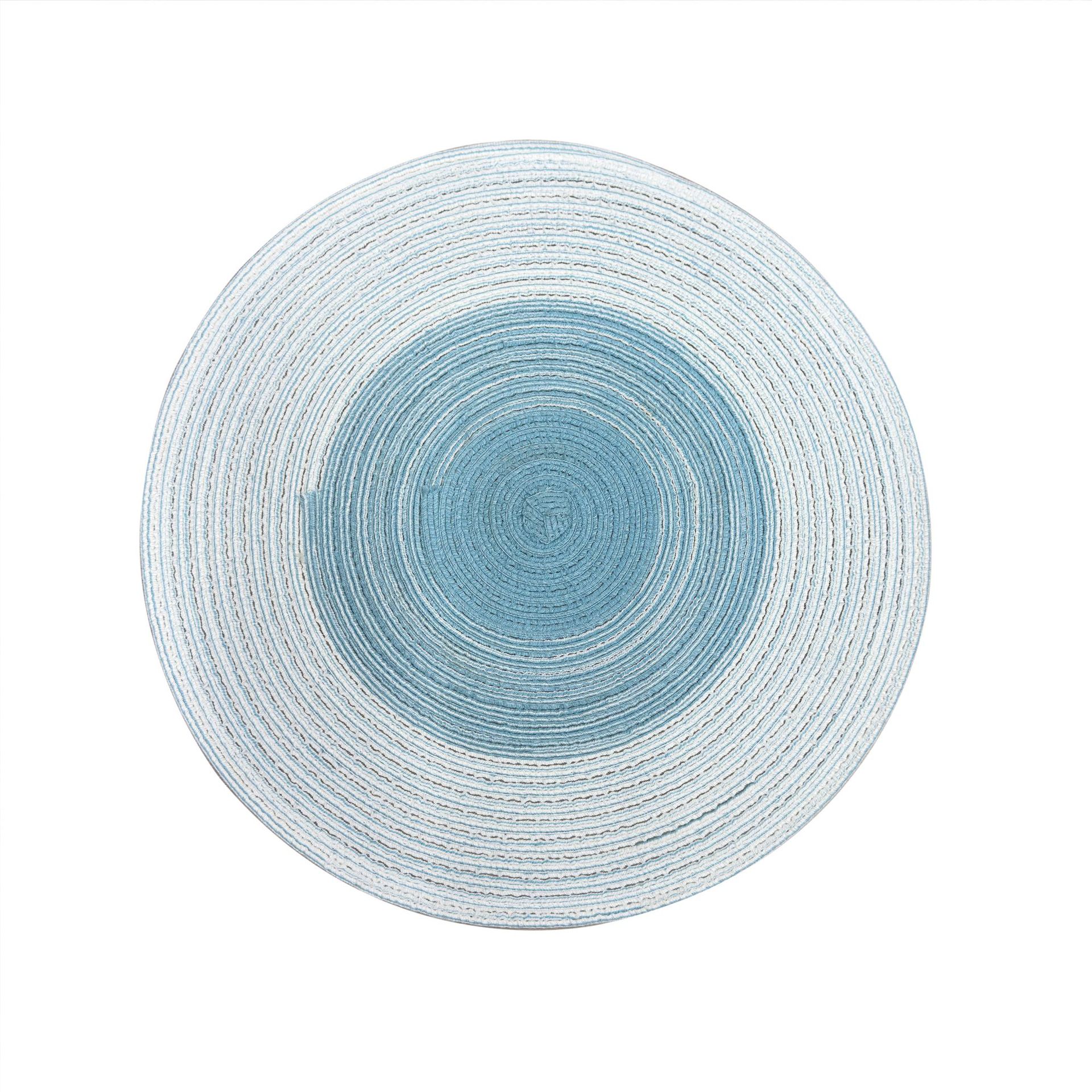 Table Mat, Home Nordic Woven Cotton Yarn Gradient Western Plate Mat, Simple Cup Mat, Anti-Scald Plate And Bowl Mat, Heat Insulation Mat Item Picture