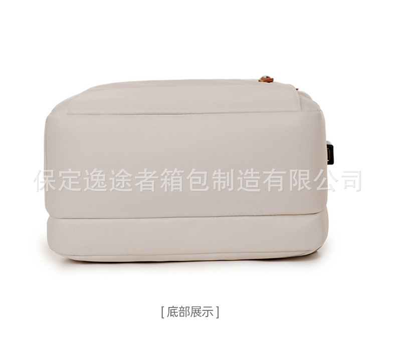 商务通勤双肩包跨境大容量多功能电脑包简约休闲电脑背包跨境背包详情38