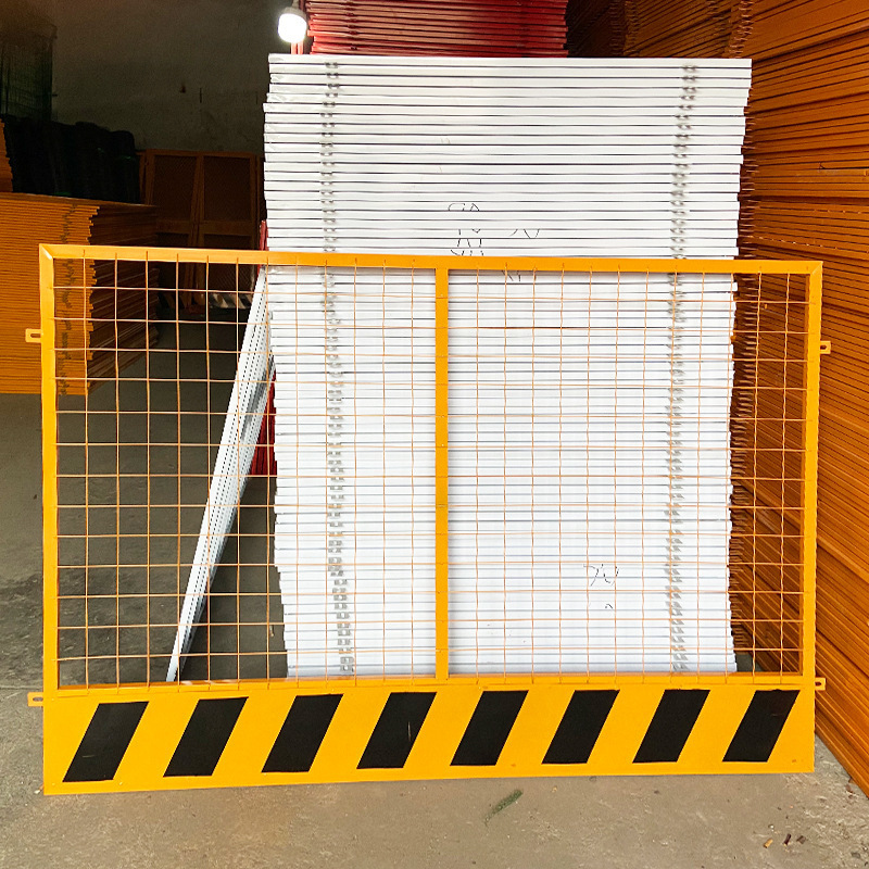 Wholesale of construction site foundation pit guardrail net, safety warning guardrail, temporary isolation net, distribution box protection shed guardrail net details Picture